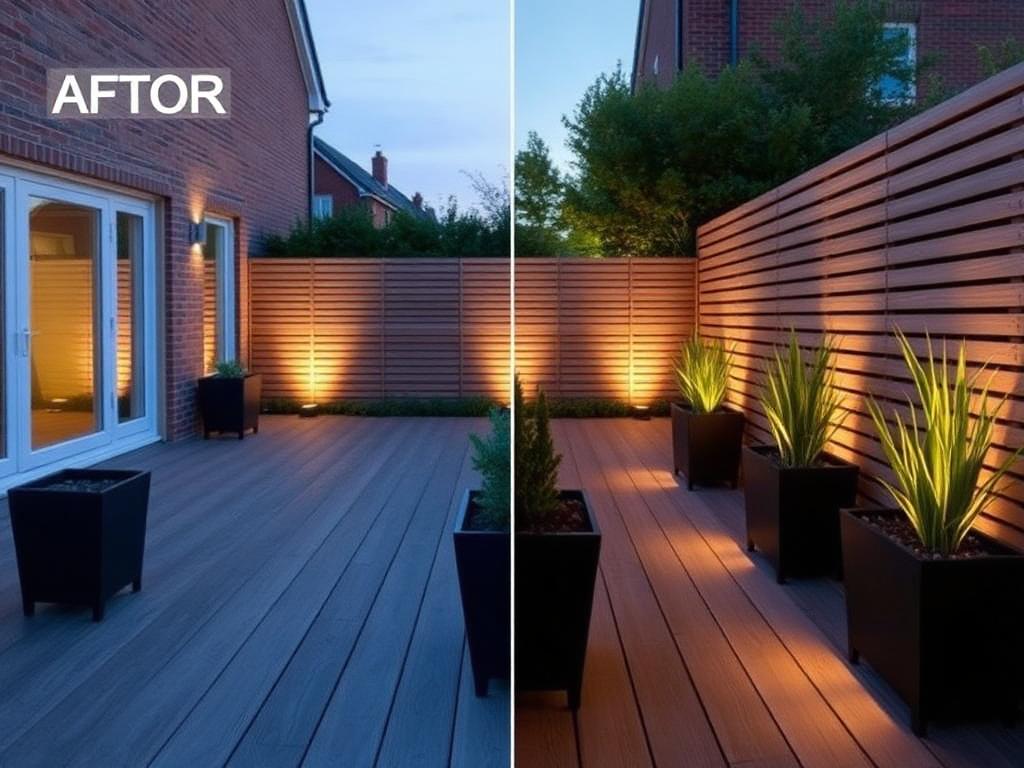 Composite Decking & Fencing after